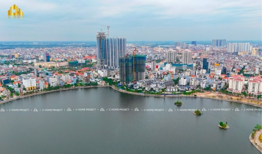 khu do thi moi phuong luu nhin tu chung cu lakeside garden