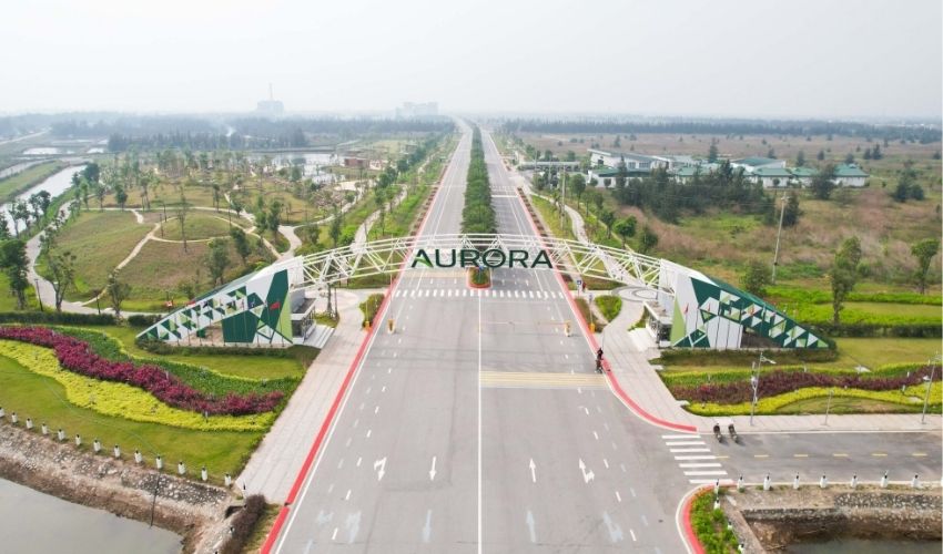 chu dau tu du an lakeside garden la tap doan aurora viet nam