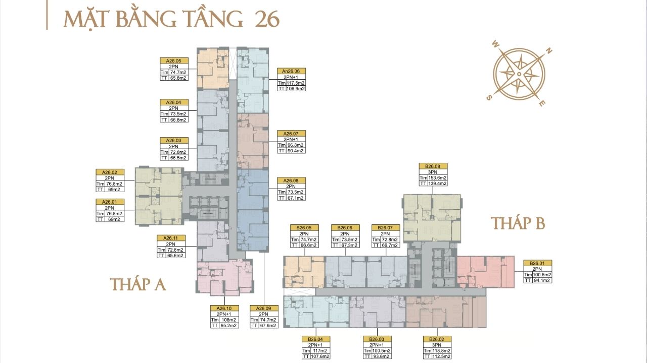 mat bang thiet ke tang 26 du an Lakeside Garden Hai Phong mat bang thiet ke tang 26 du an Lakeside Garden Hai Phong