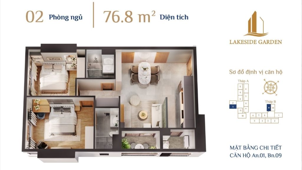 thiet ke chi tiet can 2 p ngu 76 8m2 chung cu lakeside garden thiet ke chi tiet can 2 p ngu 76 8m2 chung cu lakeside garden