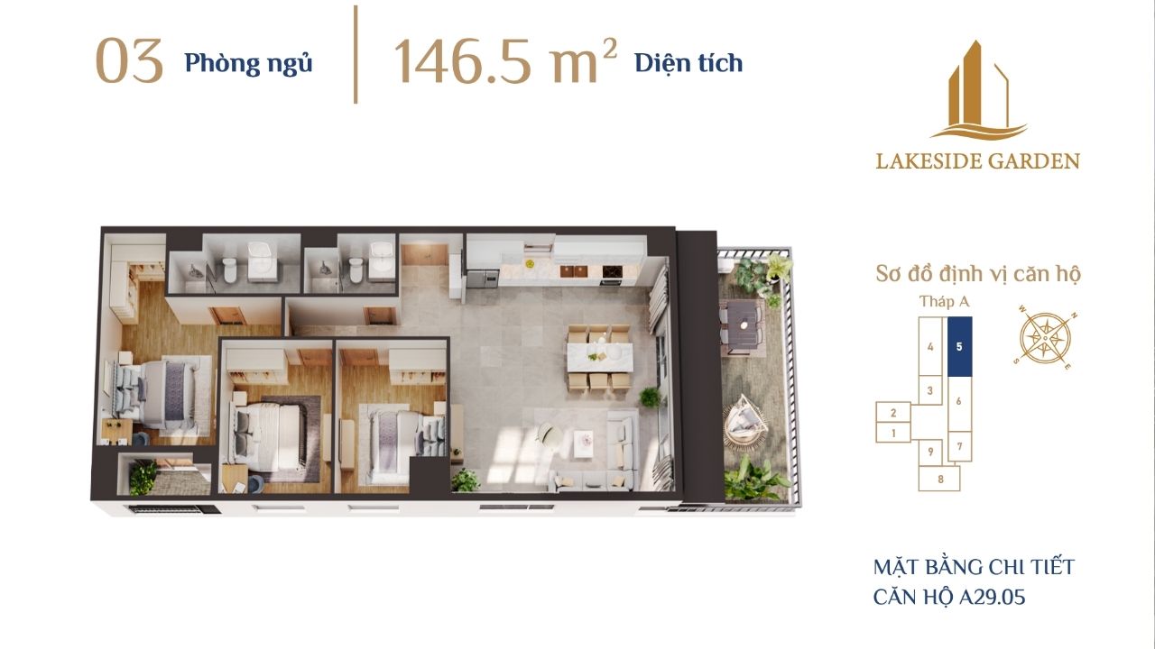 thiet ke chi tiet can ho 3 phong ngu 146m2 chung cu lakeside garden hai phong thiet ke chi tiet can ho 3 phong ngu 146m2 chung cu lakeside garden hai phong