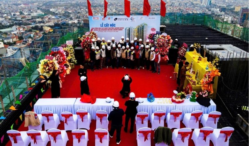 Chung-cu-lakeside-garden-57 tiến độ xây dựng cất nóc Lakeside Garden Phương Lưu
